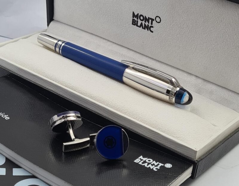 قلم مونت بلانك ازرق