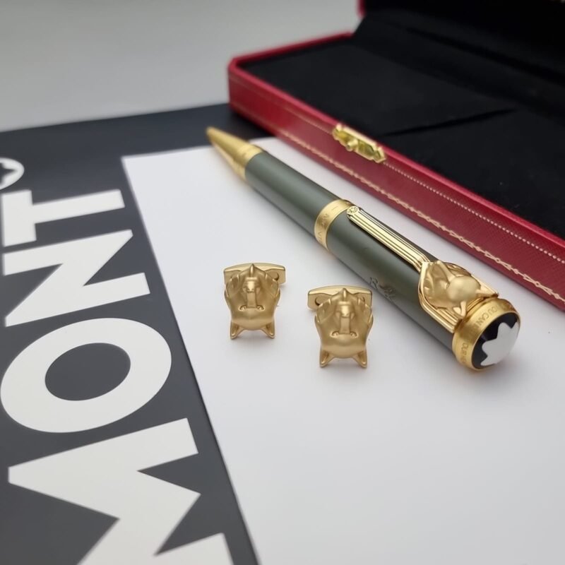 طقم قلم وكبك الذيب