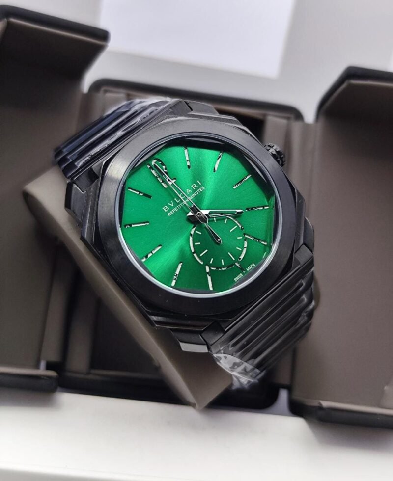 ساعه بلغاري رجالي اسود