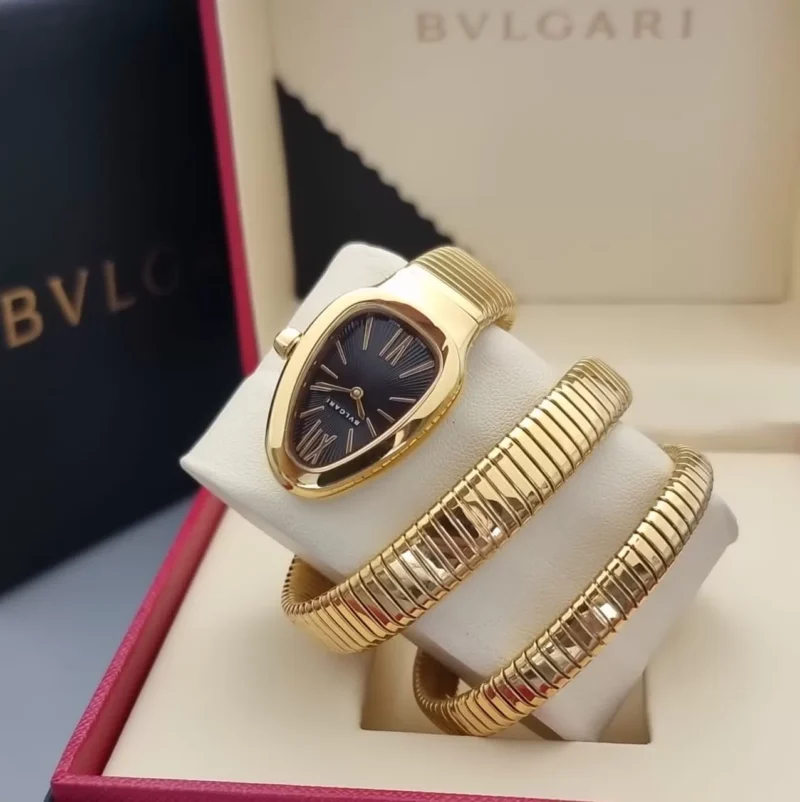 ساعه بولقري ذهبي