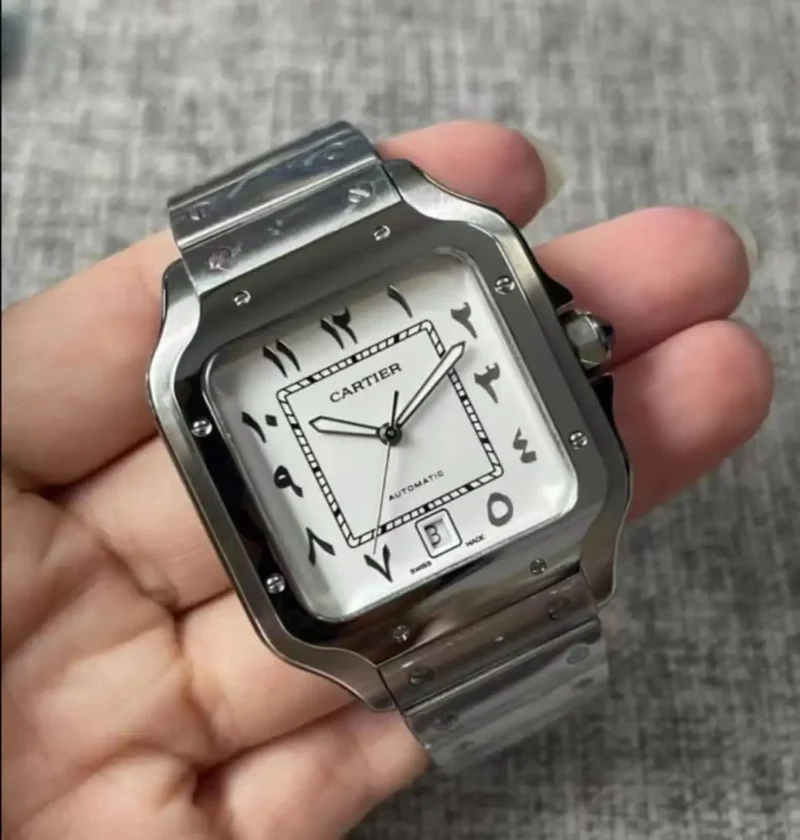 ساعات كارتير ارقام عربية