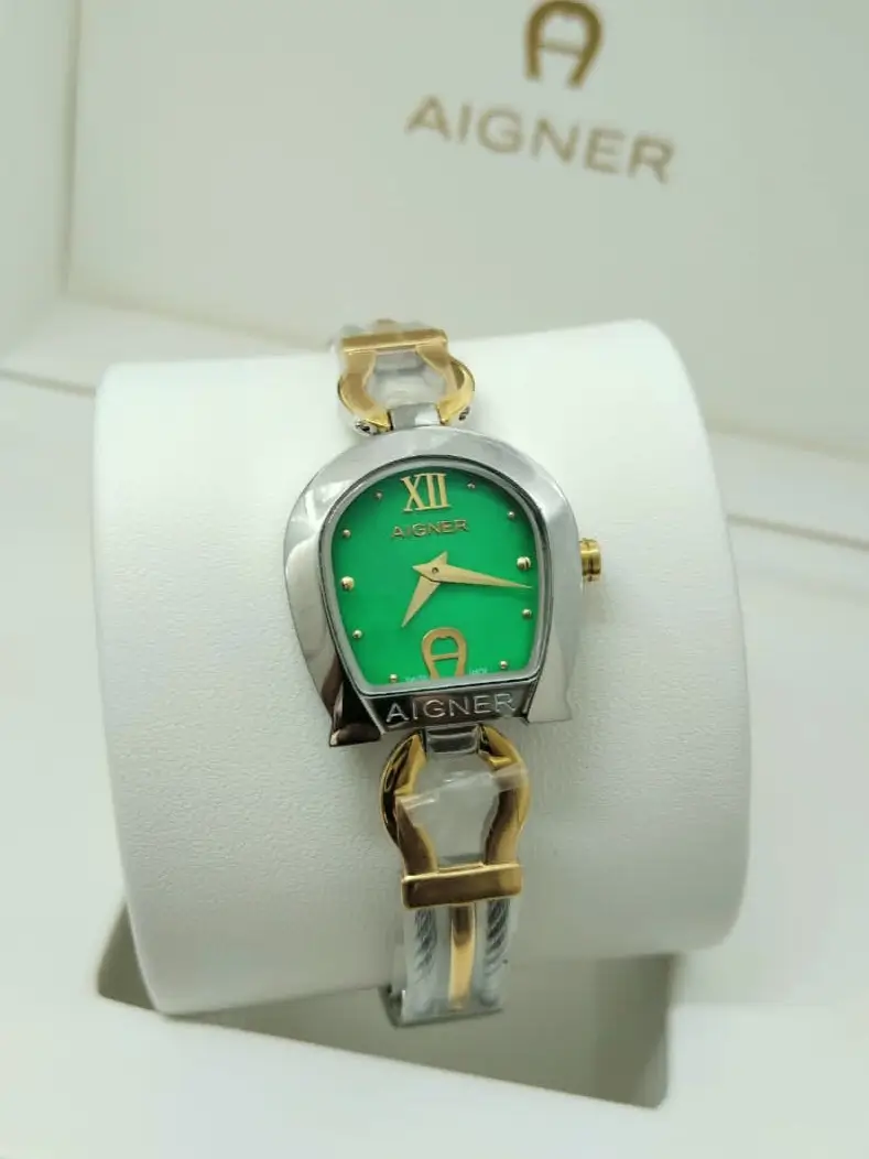 ساعة اقنر مكس ذهبي وفضي