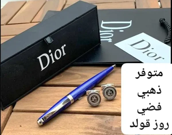 قلم وكبك هدية رجالية