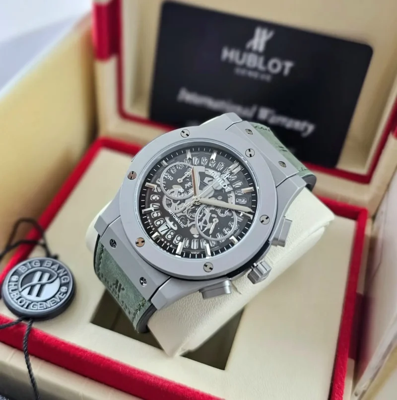 ساعة هوبلت رماديه رجالي