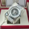 ساعه نسائيه فضيه ماركه فرزاتشي