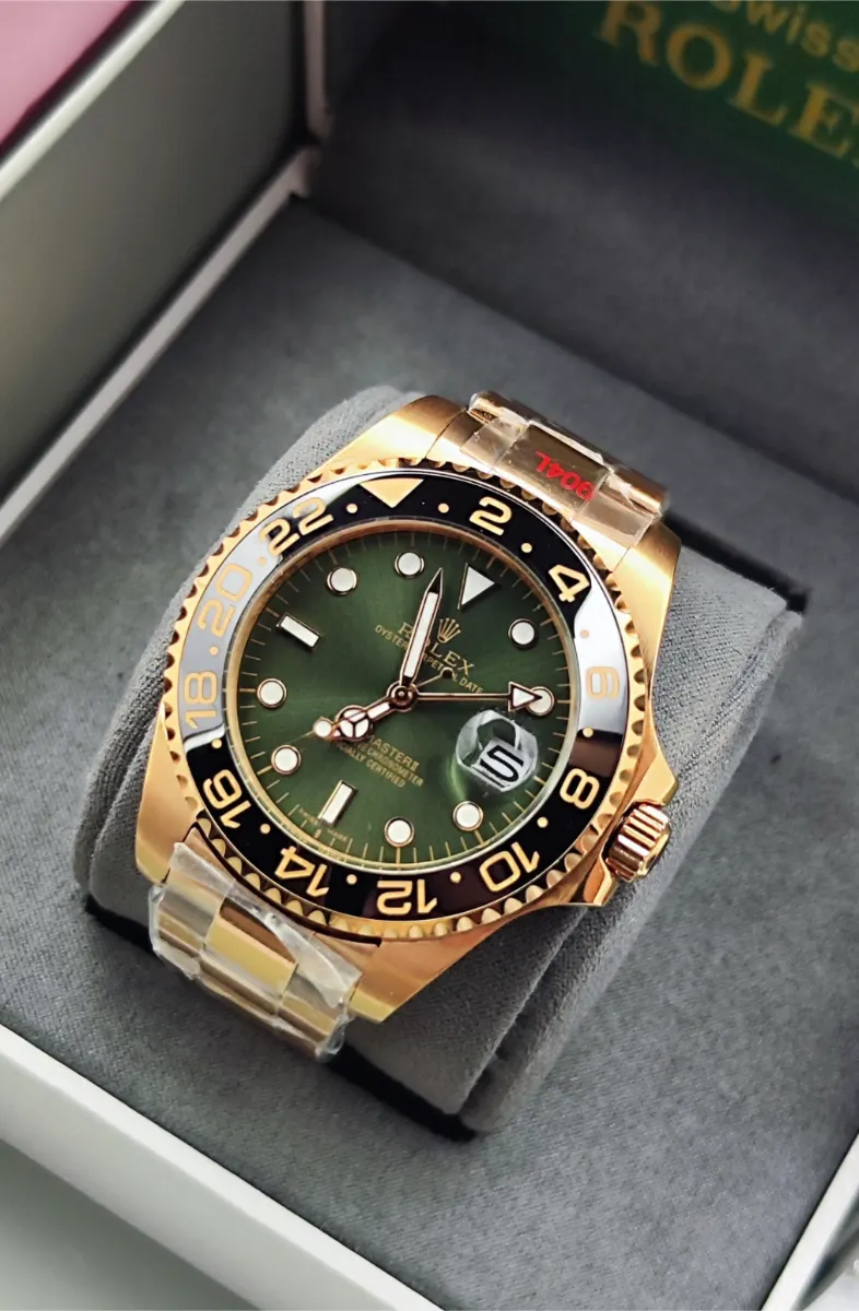 ساعة رولكس ببسي ذهبي