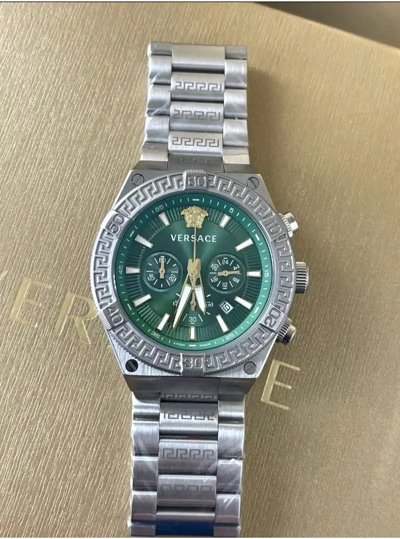 ساعة فرزاتشي رجالي خضراء