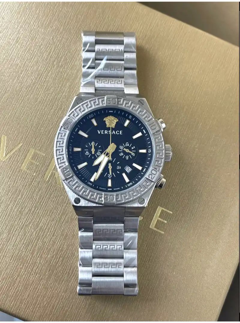 ساعة فرزاتشي مينا اسود رجالي