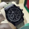 ساعة هوبلت خضراء