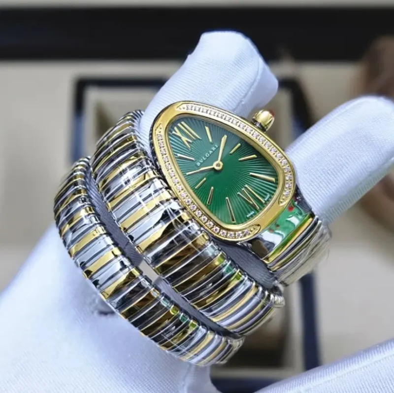 ساعه بلغري ثعبان نسائيه