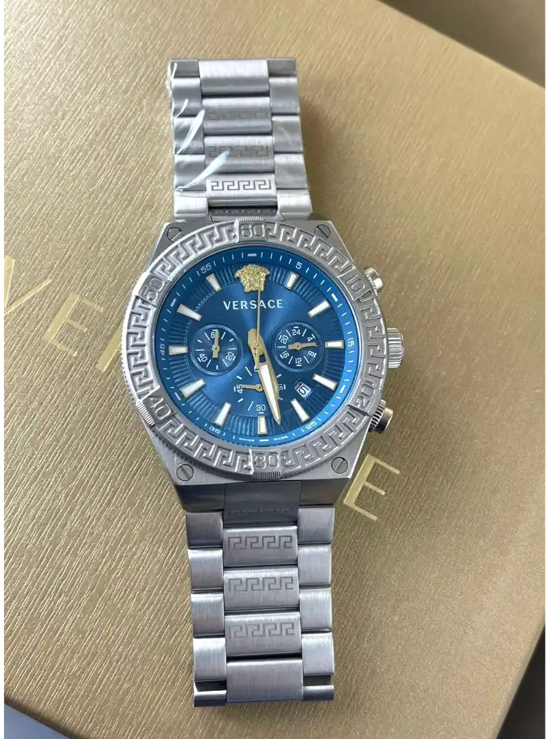 ساعه فرزاتشي فضيه للرجال