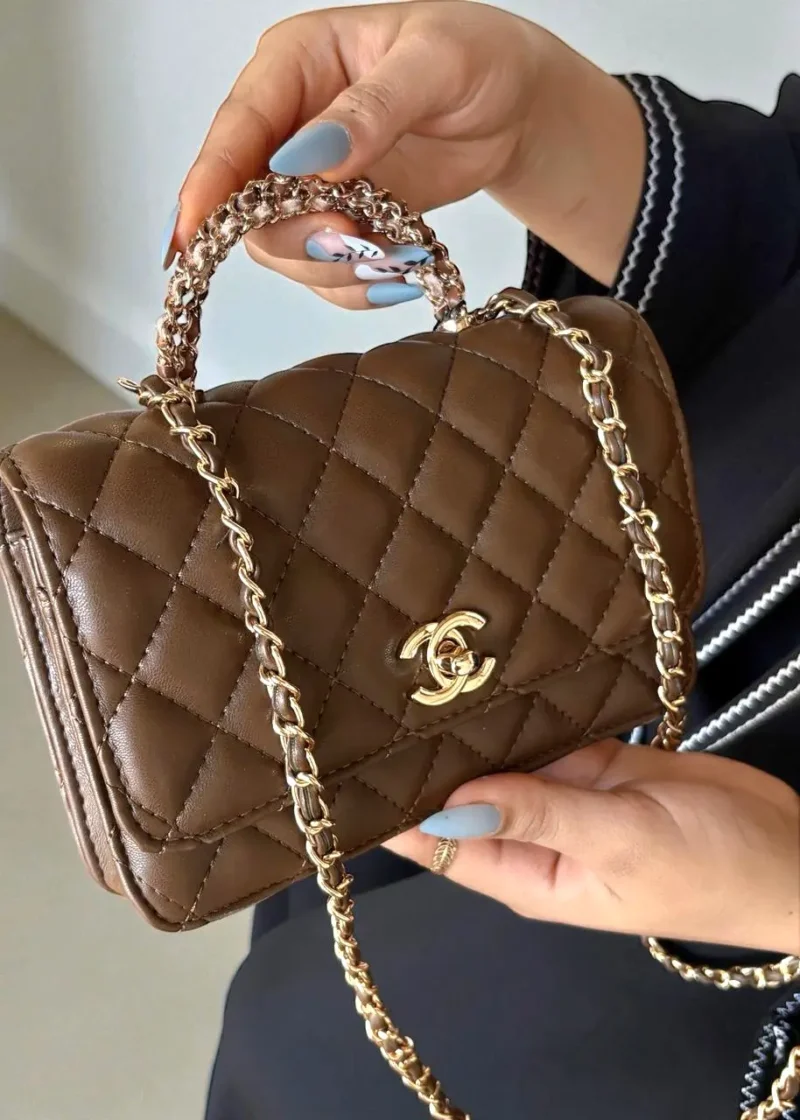 شنطة شانيل لون عودي