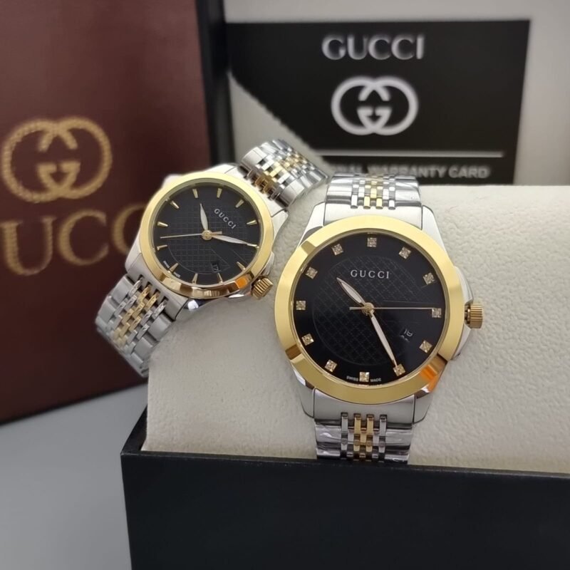 طقم ساعات نسائي ورجالي