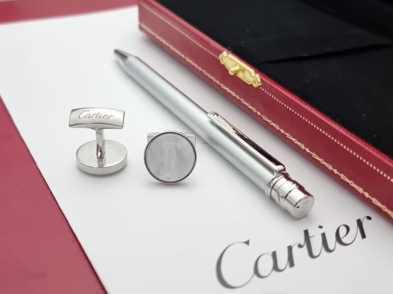 قلم كارتير فضي كامل