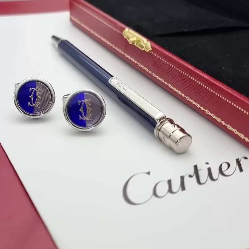 قلم وكبك كارتير كحلي