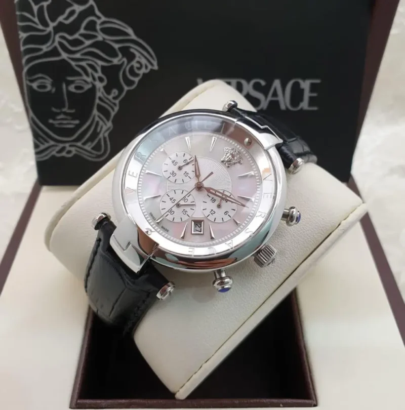 ساعة فرزاتشي جلد رجالية