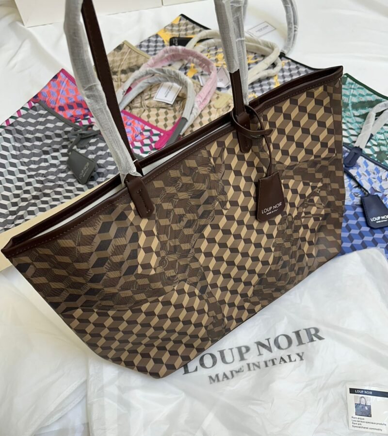 شنطة ماركة لوب نوار الكبيرة بني
