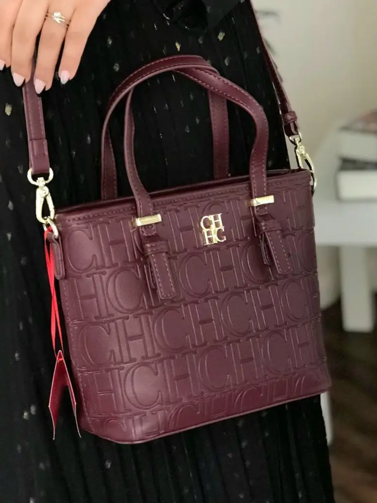 شنطة ch عنابي