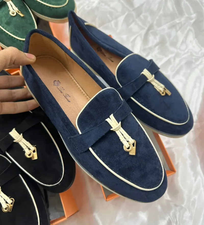 شوز لورو بيانا كحلي نسائي