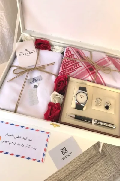 طقم هديه رجالي جفنشي