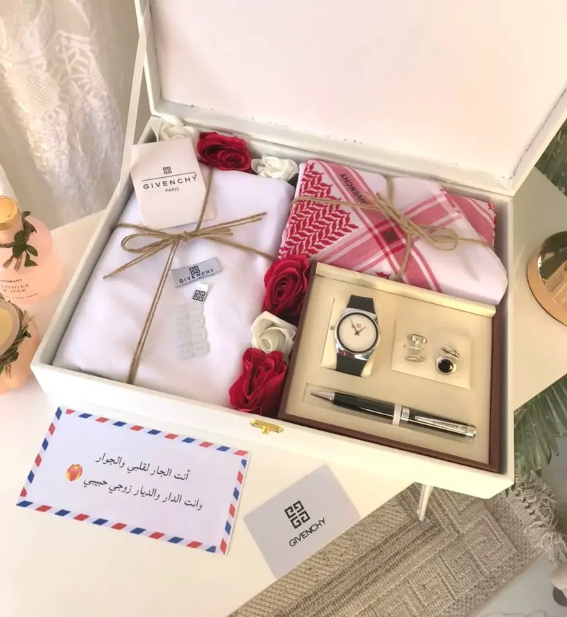 طقم هديه رجالي جفنشي