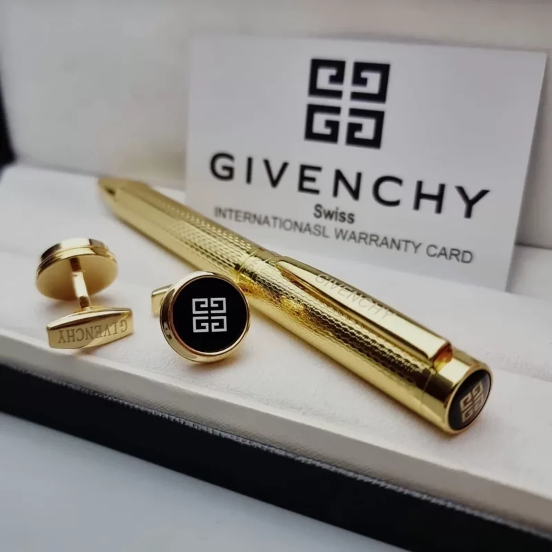 قلم جفنشي ذهبي