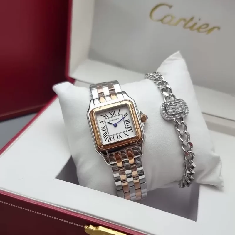 طقم ساعة نسائية واسوارة