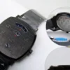 ساعه قوتشي رجاليه سوداء