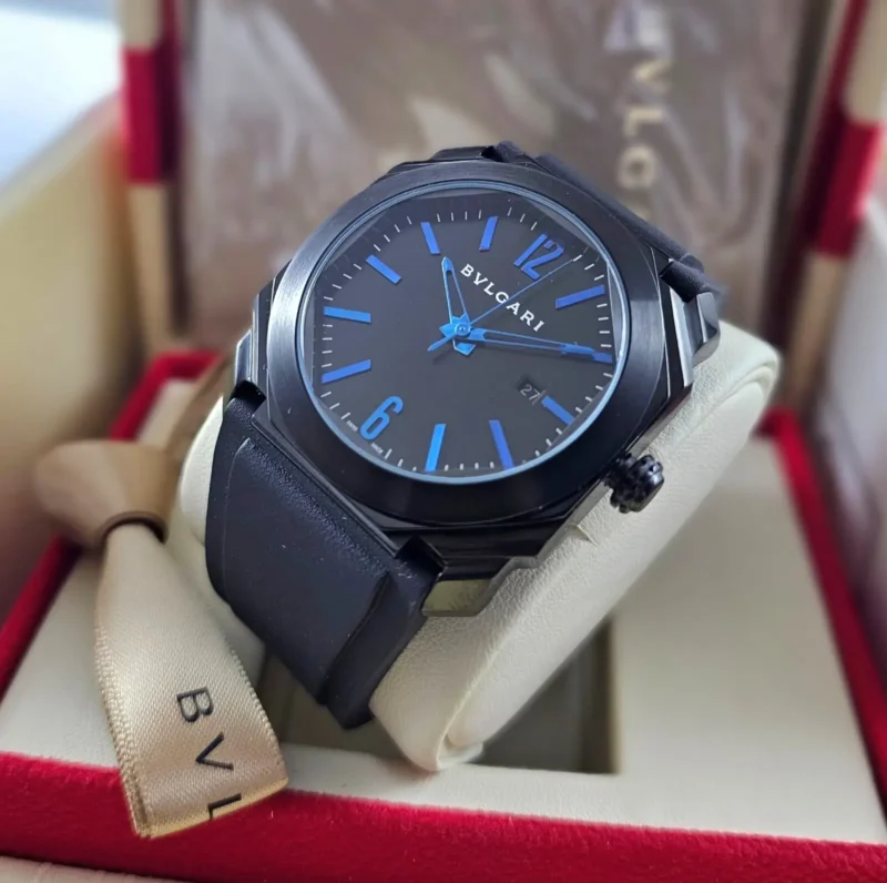 ساعة ماركة بولغاري رجالية