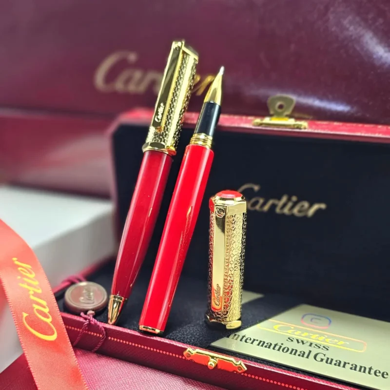 قلم كارتير رجالي احمر