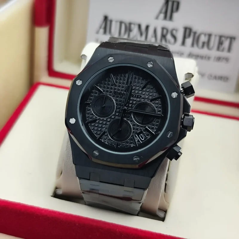 ساعة ادمر رجالي سوداء