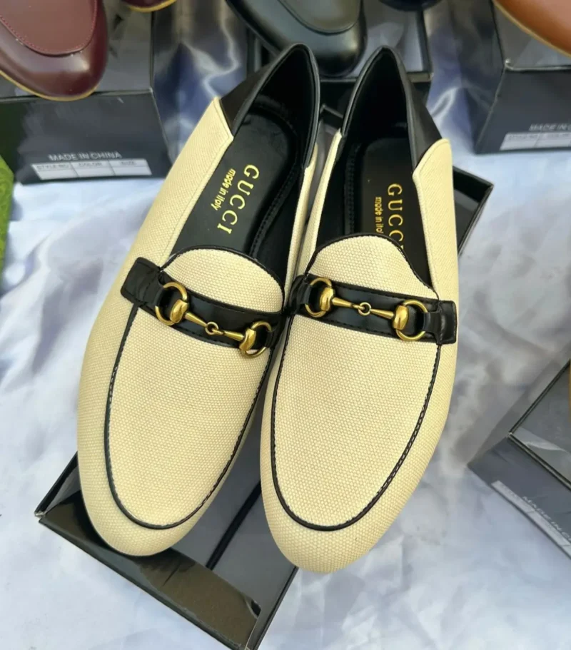 شوز قماش نسائي ماركة قوتشي