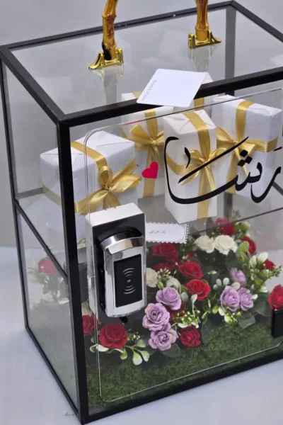 هديّة نسائية فخمة خزانة هدايا من الأكريليك