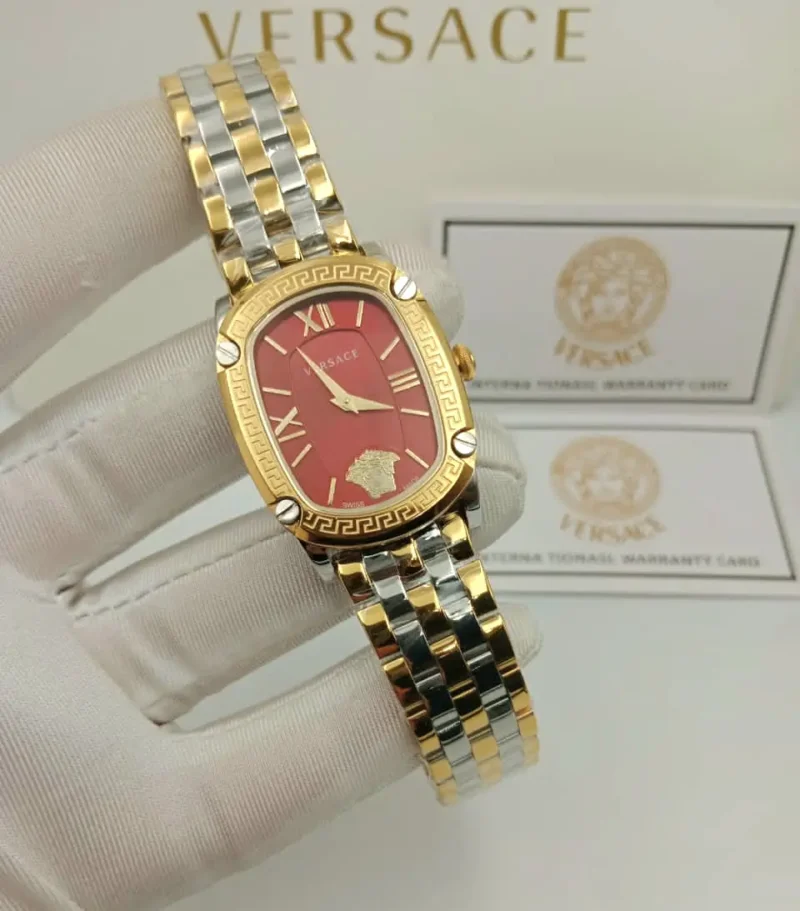 ساعة فرزاتشي نسائي مكس مينا احمر