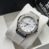 ساعه هوبلت نسائيه ابيض