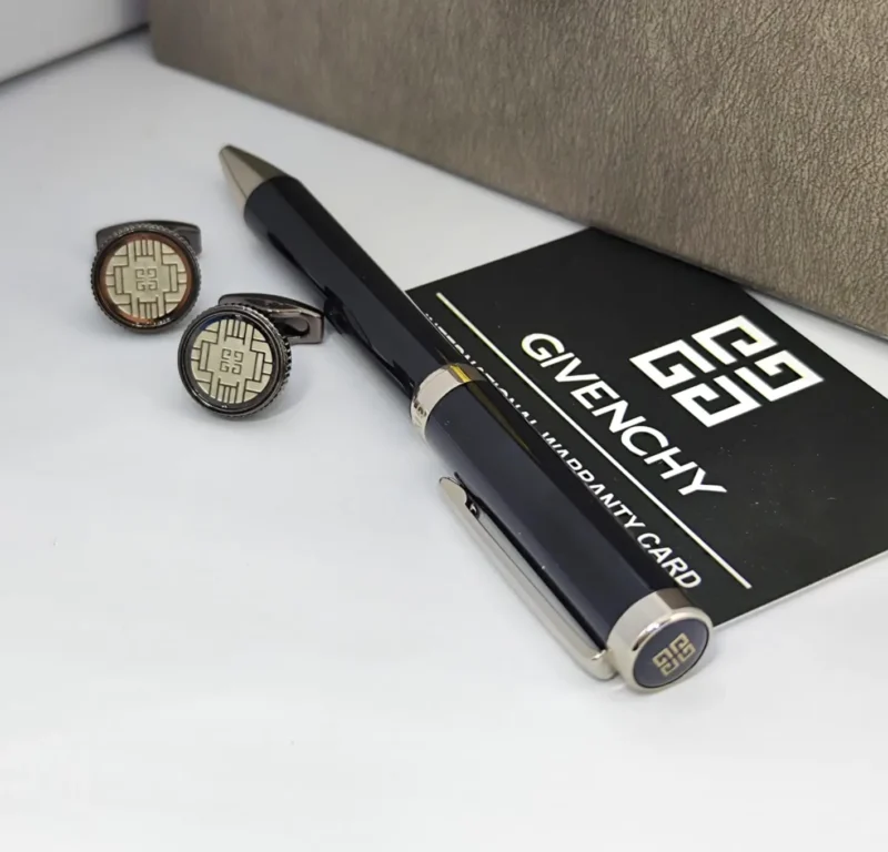 طقم قلم وكبك ماركة جفنشي