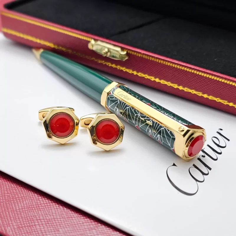 قلم كارتير اخضر عين النمر