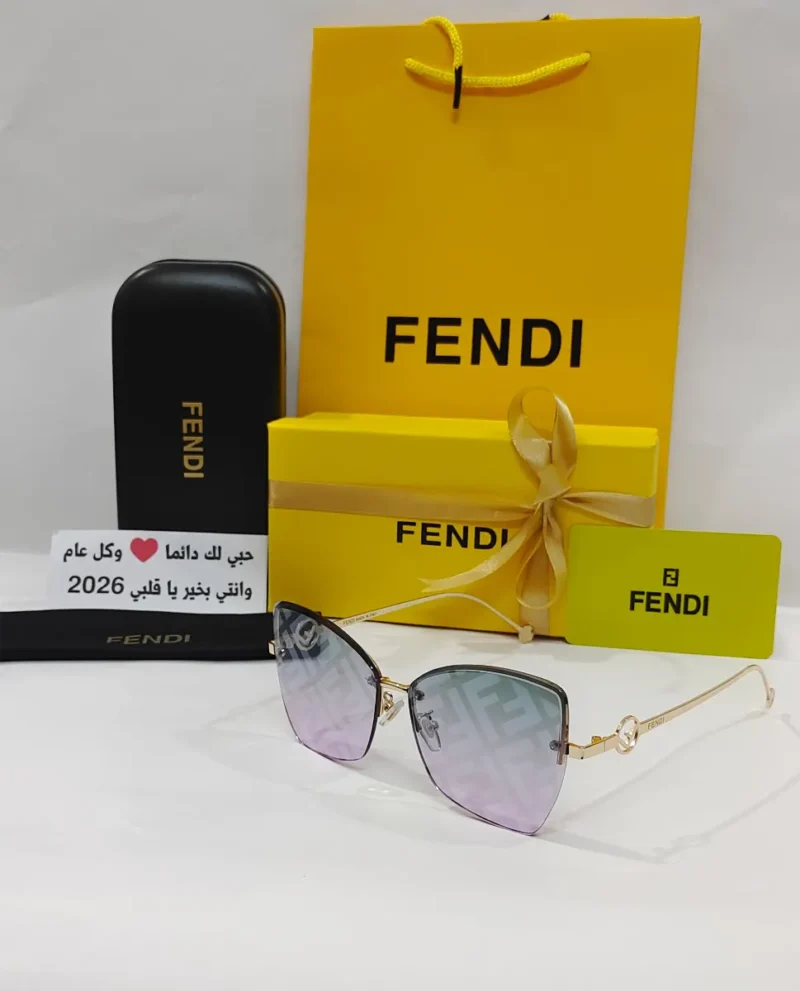 نظارة شمسيه ماركة فندي