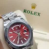 ساعة رولكس مينا احمر