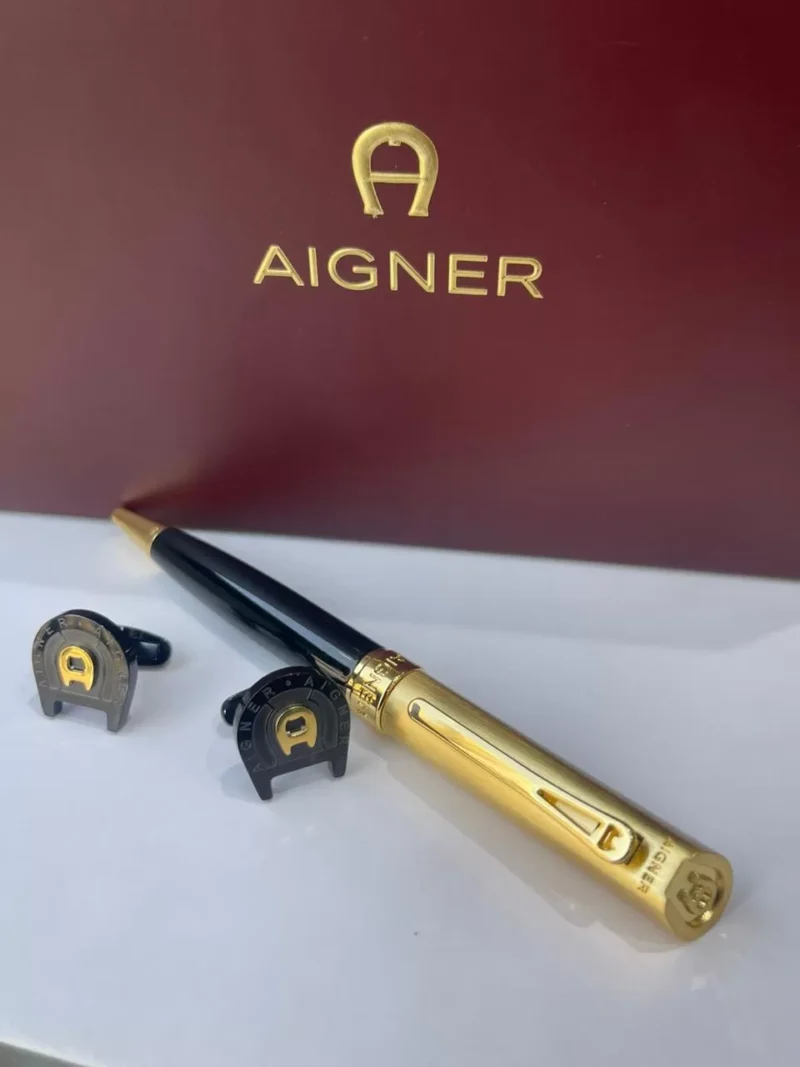 قلم اقلم اسود وذهبي