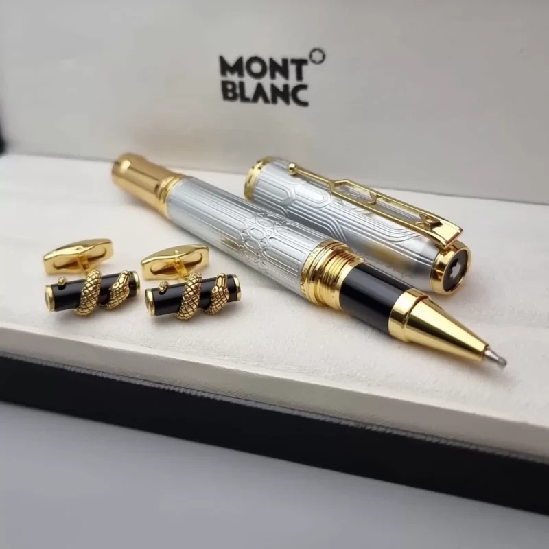 قلم وكبك مونت بلانك