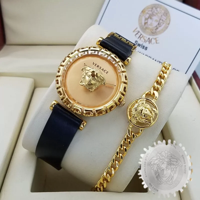 ساعه فرزاتشي جلد نسائيه