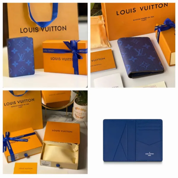 محفظة لويس فيتون زرقاء