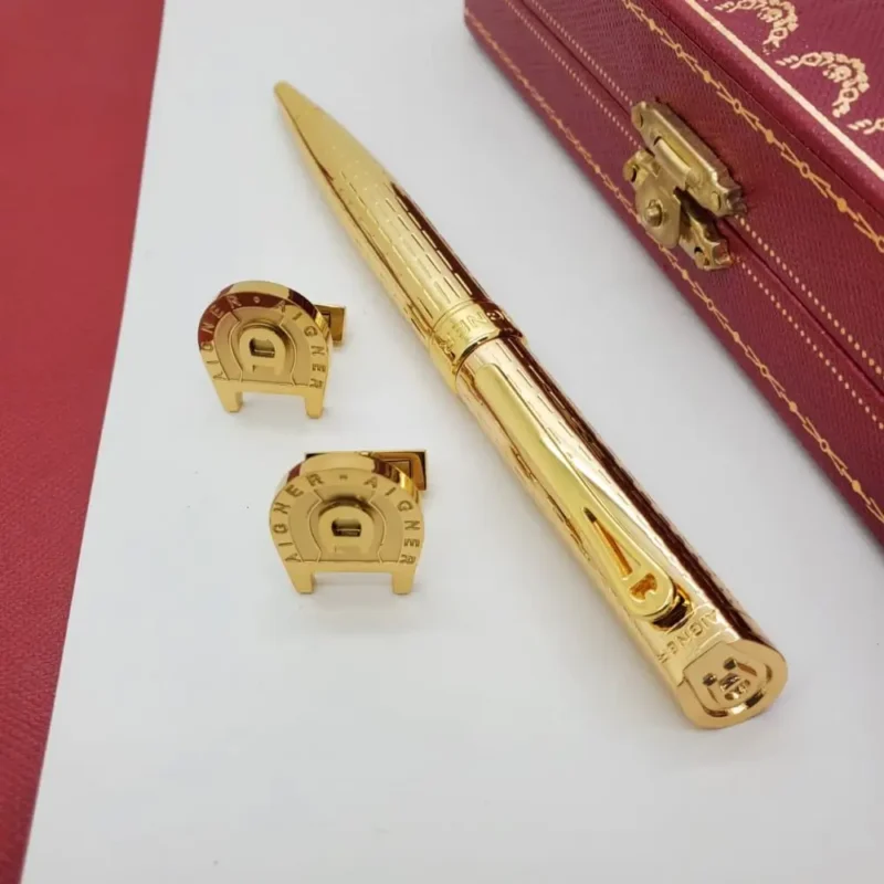 طقم قلم وكبك ماركة اقنر