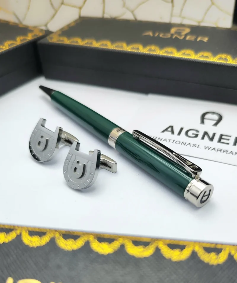 قلم وكبك لون اخضر