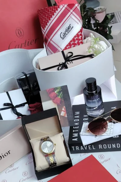 بوكس هديه للرجال شكل القلب