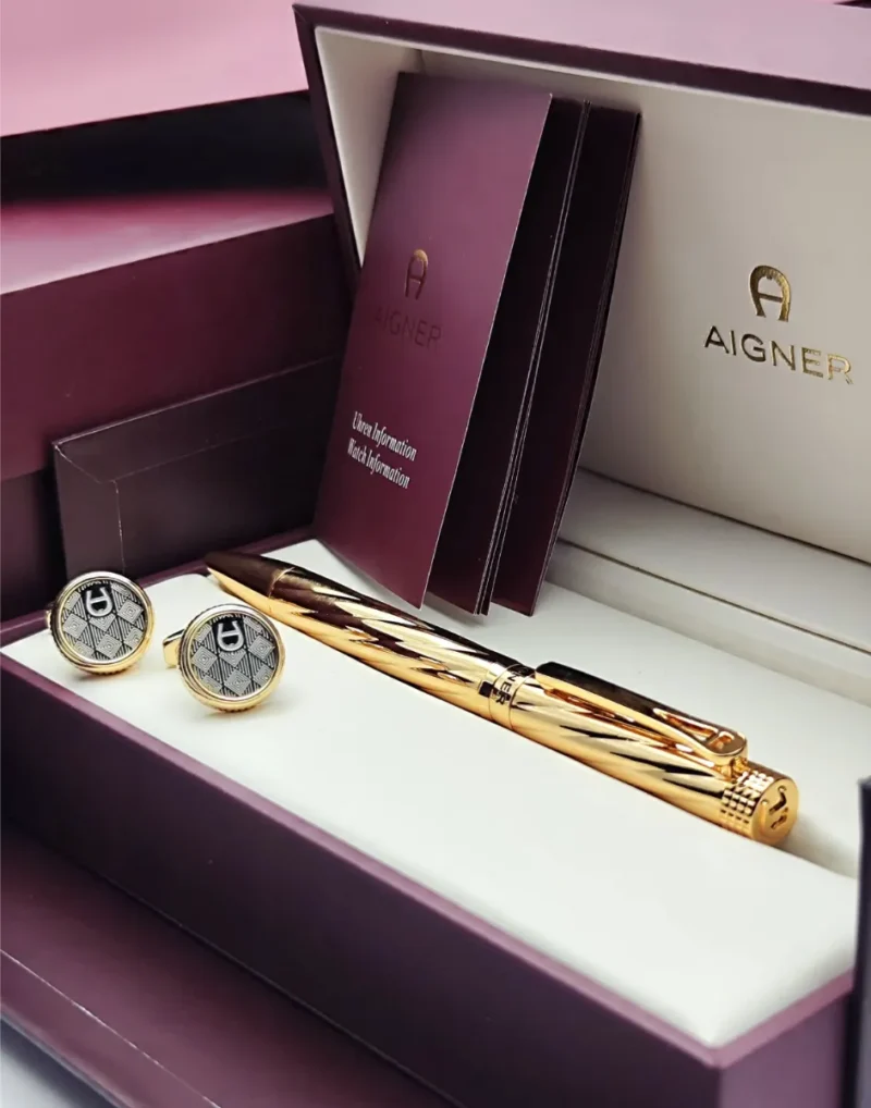 قلم اقنر رجالي ذهبي