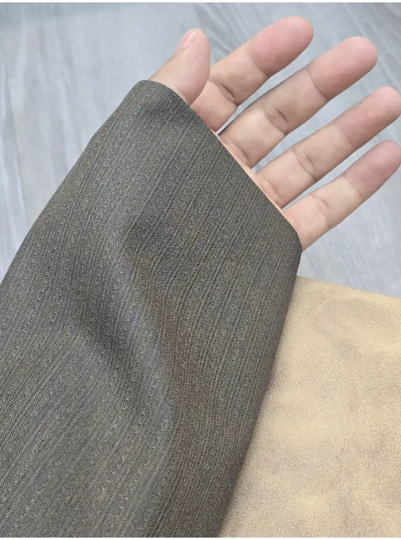 قماش ثوب شتوي زيتي