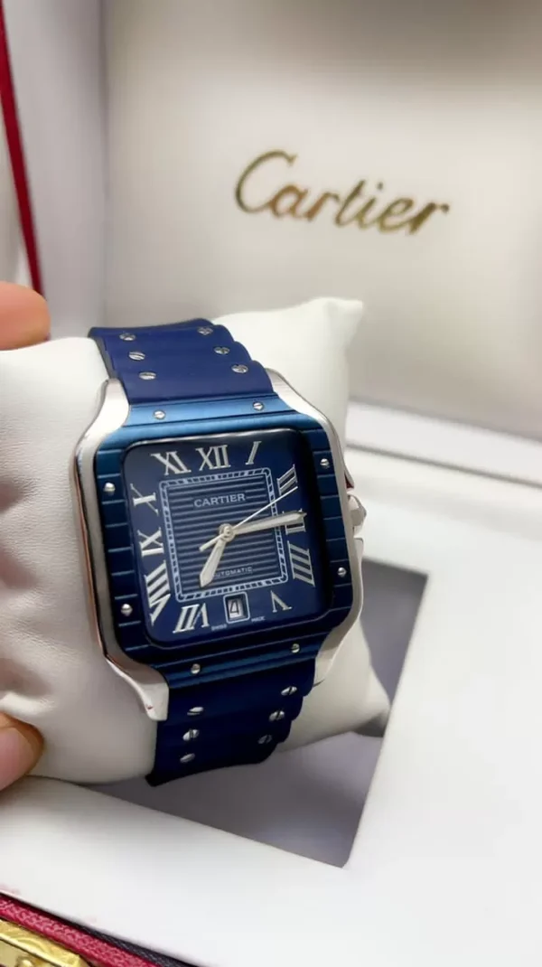 ساعة ربل كارتير ازرق