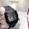 ساعة ربل رجالي كارتير اسود